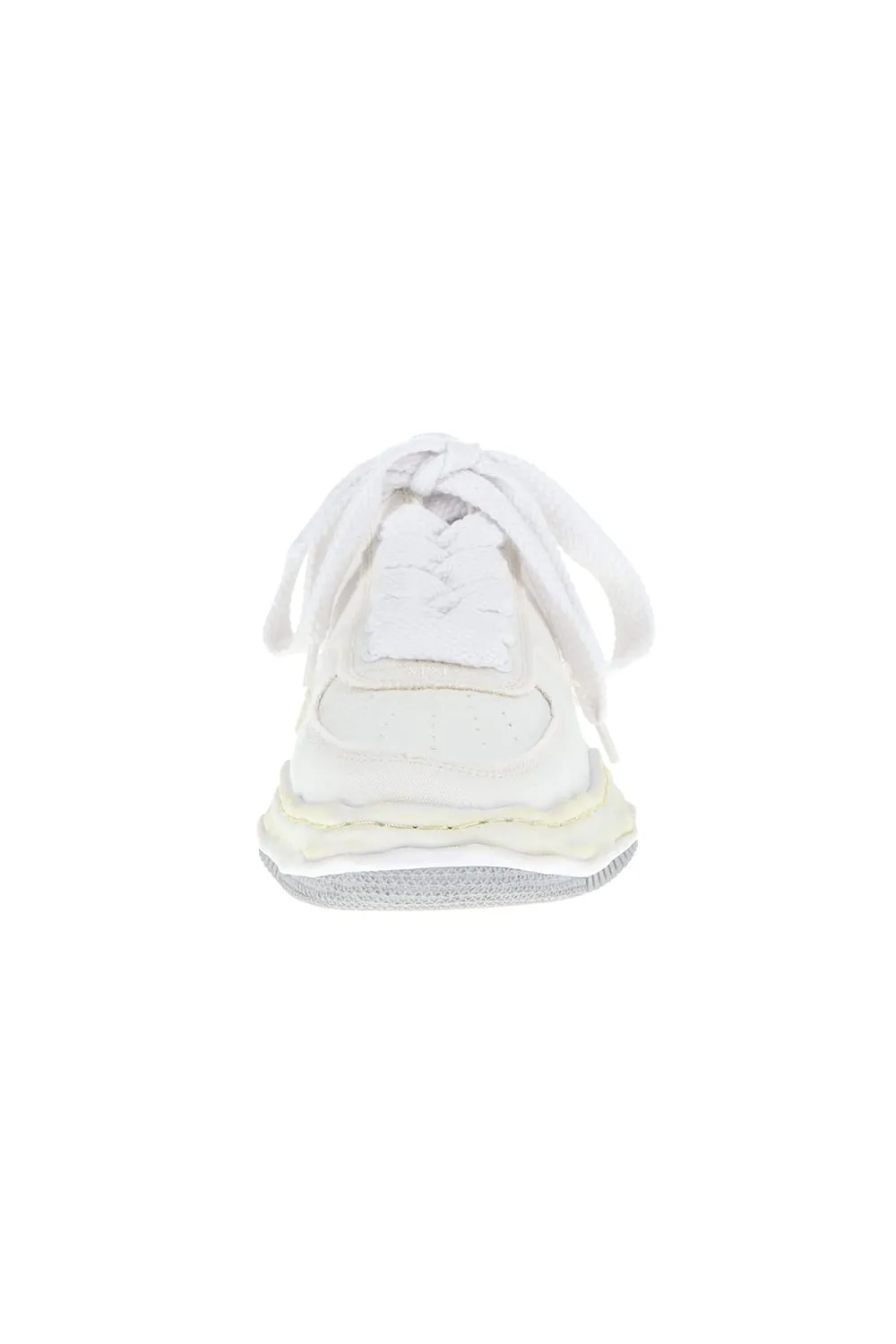 -WAYNE Low- Original sole washed canvas Low-Top sneakers White
