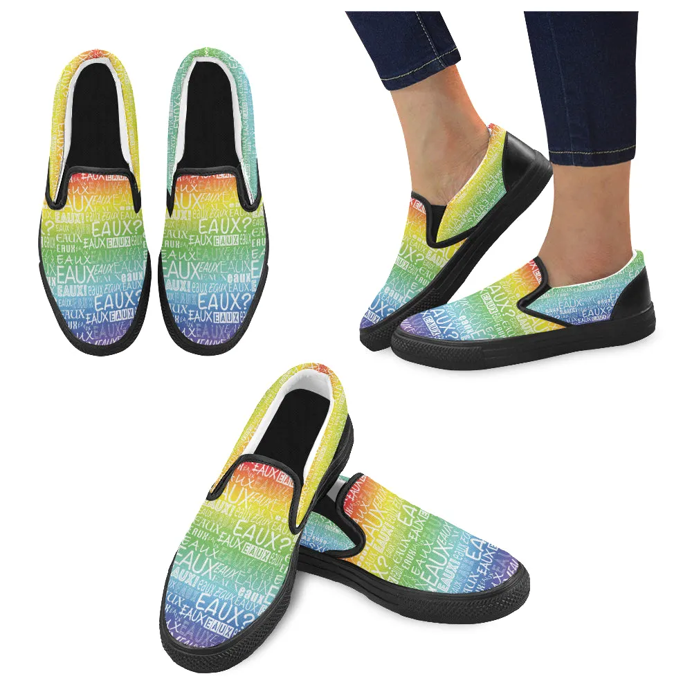 ALLEAUXVER WOMEN'S SLIP ON SHOES