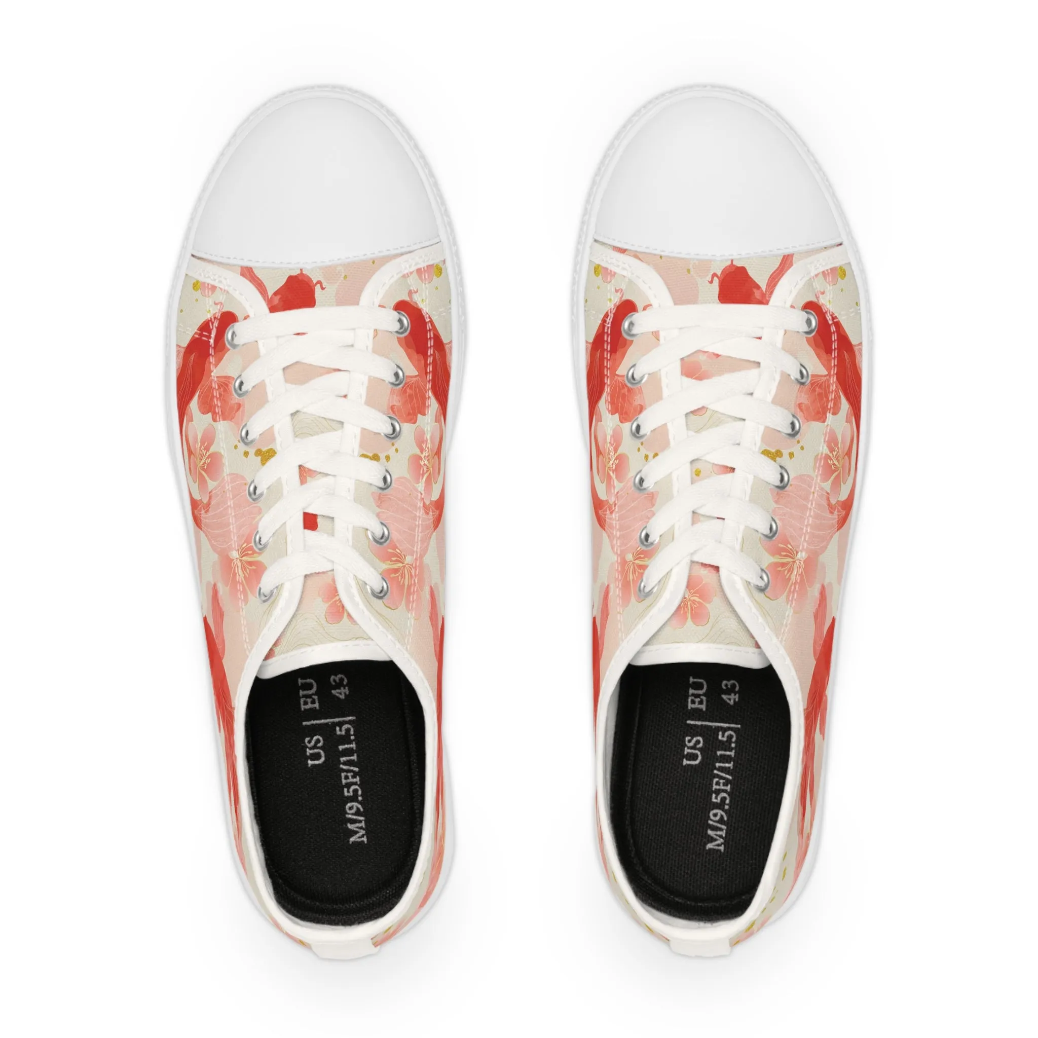 Chinese Fish Men's Low Top Sneakers