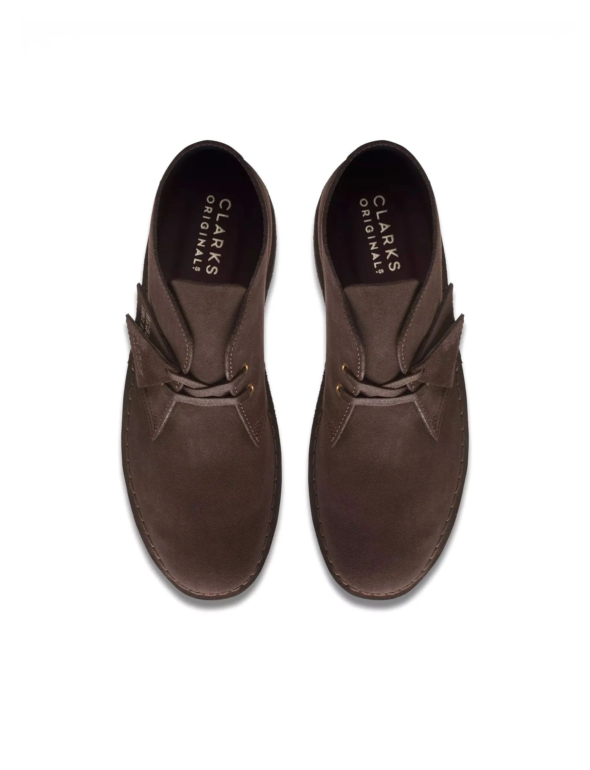CLARKS Desert Boot Brown Suede