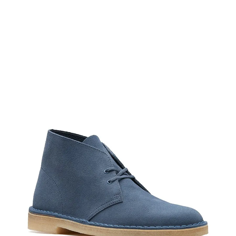 Clarks Originals Desert Boot - Deep Blue Suede