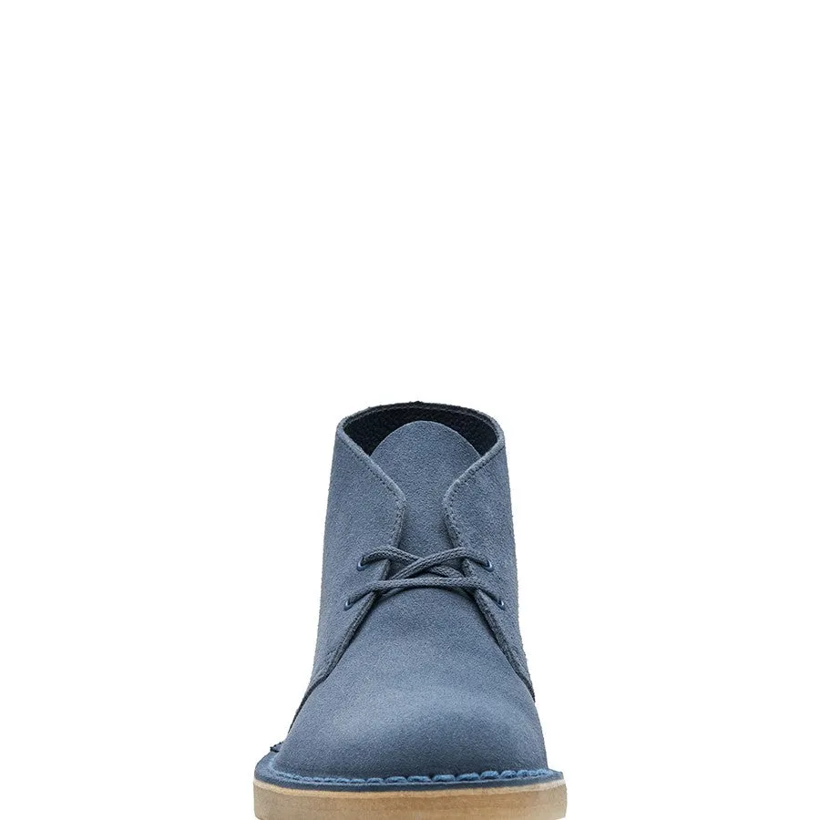 Clarks Originals Desert Boot - Deep Blue Suede