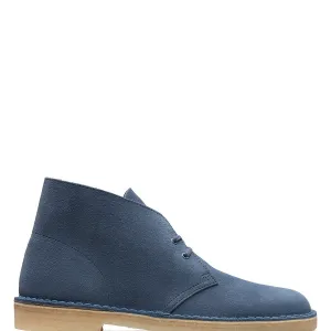 Clarks Originals Desert Boot - Deep Blue Suede