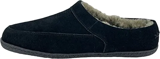 Clarks Perforated Suede Warm Plush Sherpa Lining Indoor Outdoor House Slippers