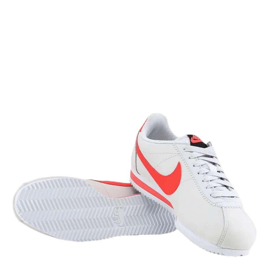 Classic Cortez Leather Pink/White