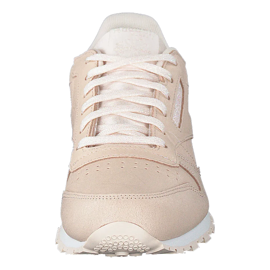 Classic Leather Pale Pink/white