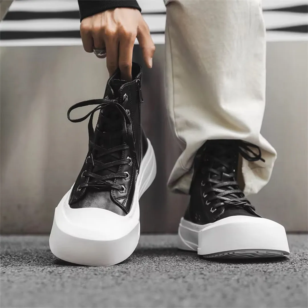 Classic Stacked Toe Sneaker