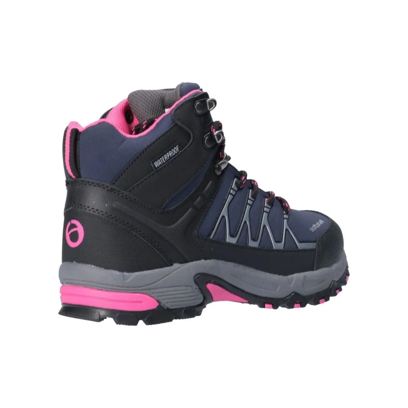 Cotswold Abbeydale Mid Navy Ladies Softshell/PU/Rubber/TPU Hikers