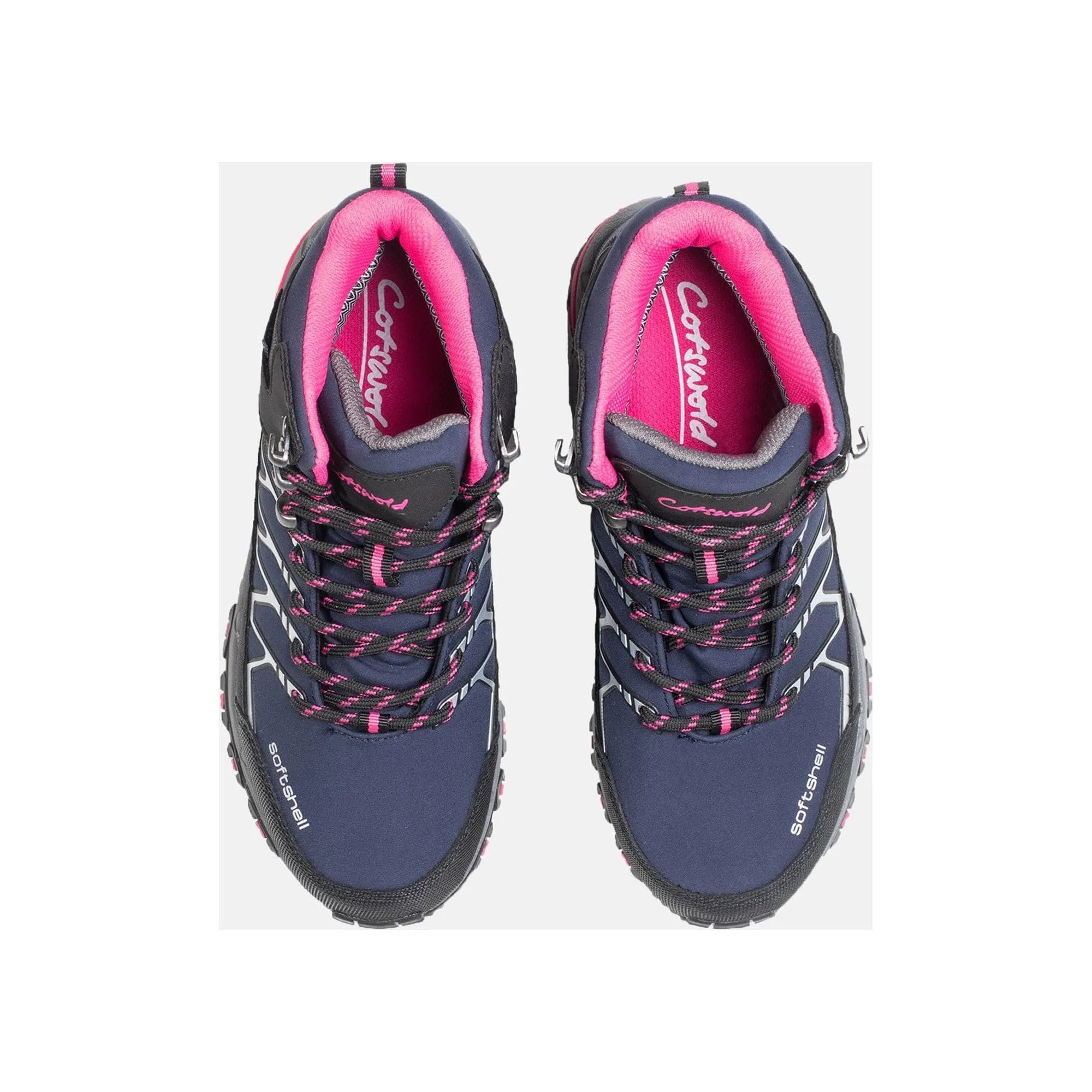 Cotswold Abbeydale Womens Mid Hiker - Navy/Black/Fuchsia