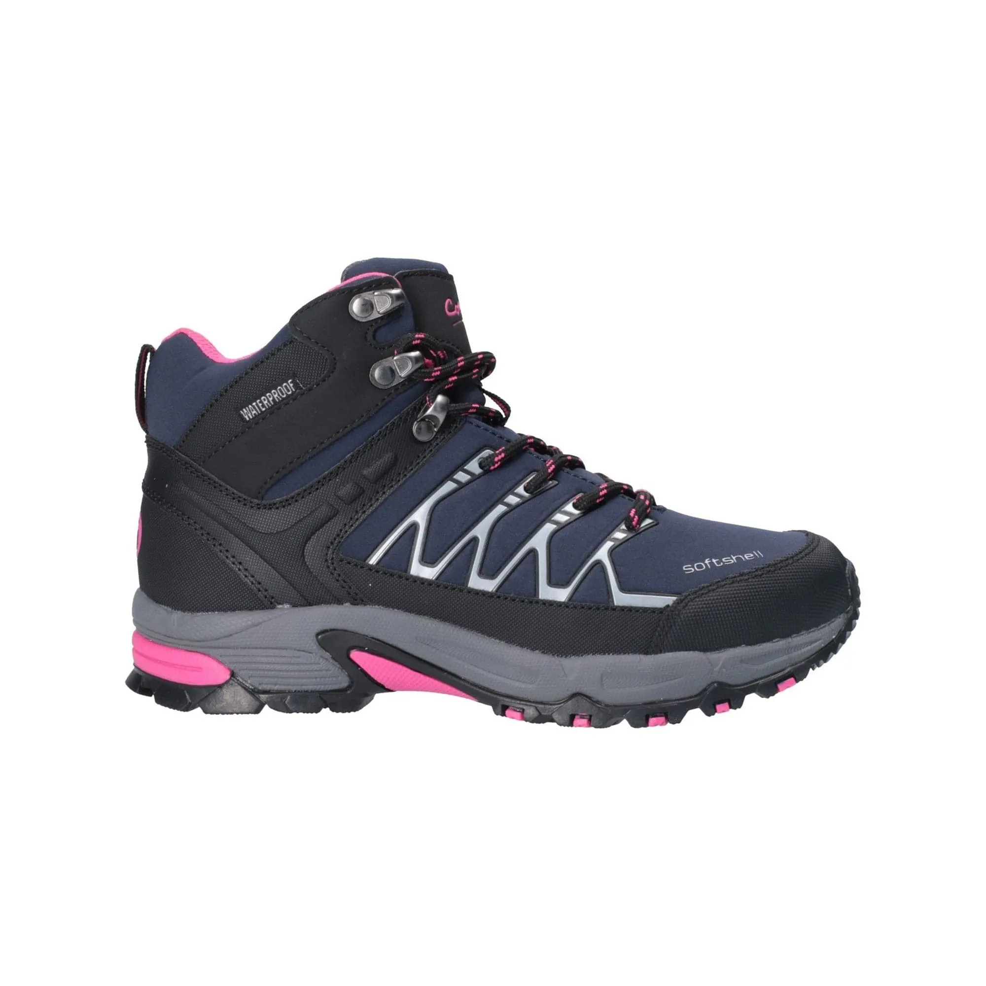 Cotswold Abbeydale Womens Mid Hiker - Navy/Black/Fuchsia