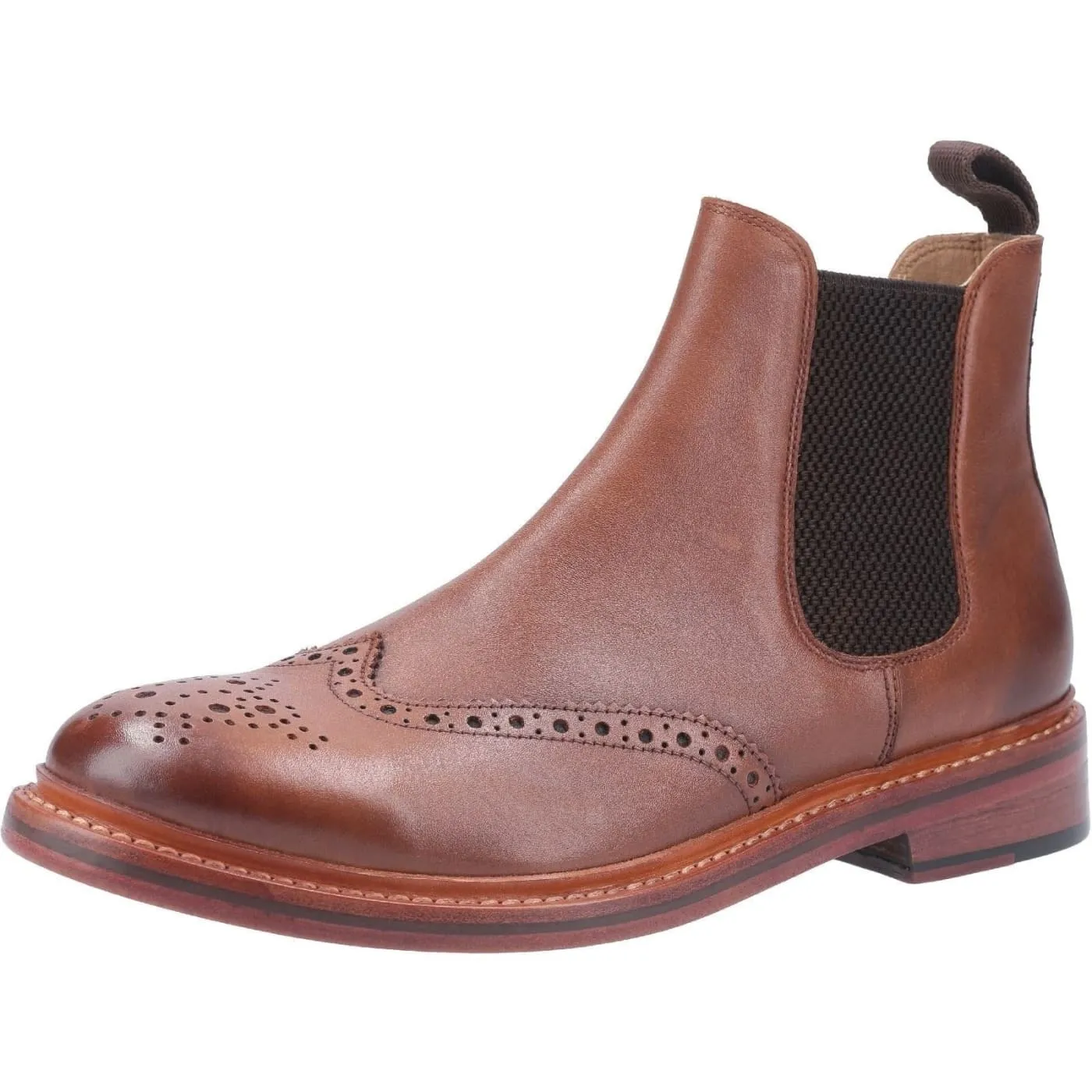 Cotswold Siddington Leather Brown Mens Leather Boots