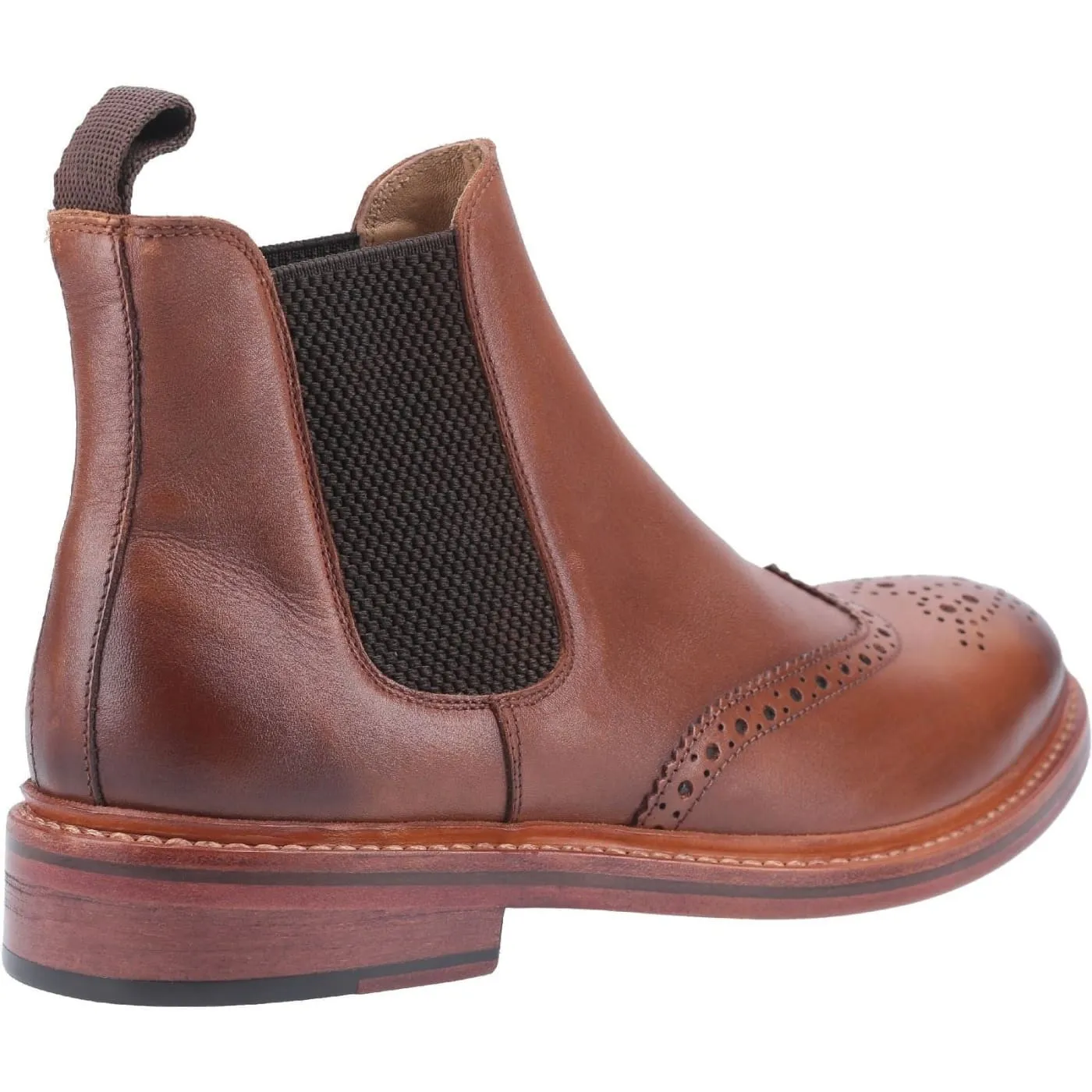 Cotswold Siddington Leather Brown Mens Leather Boots