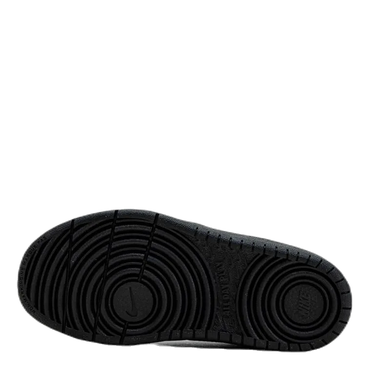 Court Borough Low 2 Little Kids' Shoes BLACK/BLACK-BLACK