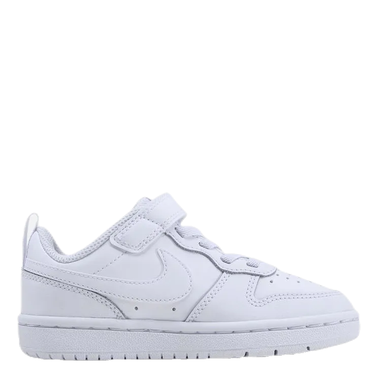 Court Borough Low 2 Little Kids' Shoes WHITE/WHITE-WHITE