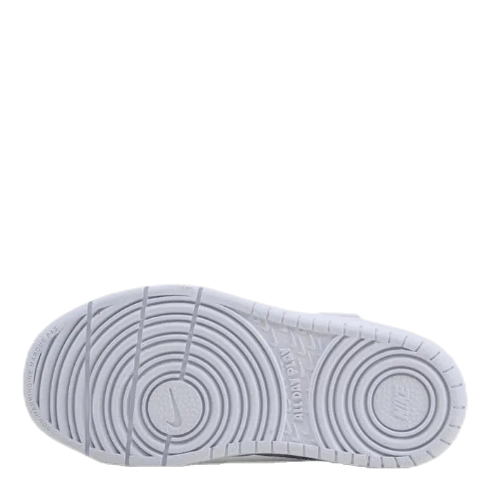 Court Borough Low 2 Little Kids' Shoes WHITE/WHITE-WHITE