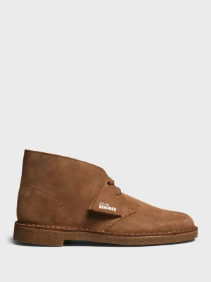 Desert Boots in Cola Suede