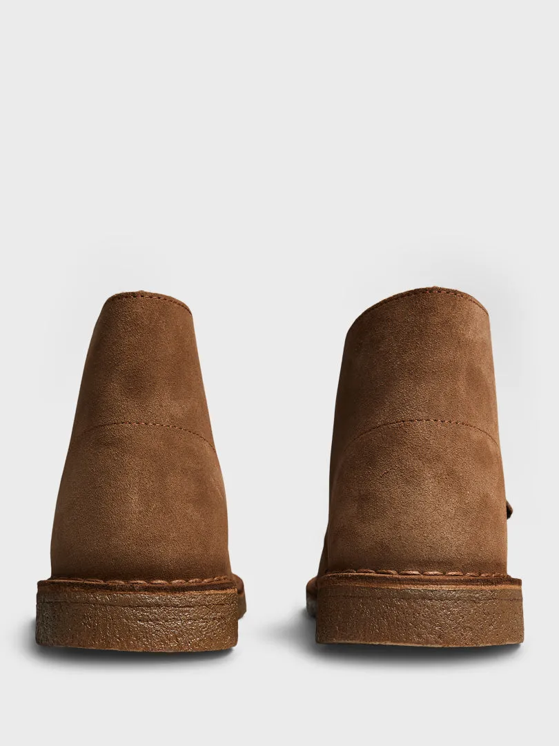 Desert Boots in Cola Suede