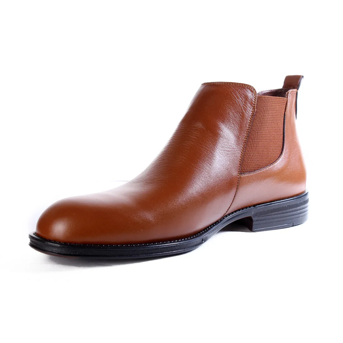 Formal winter shoes /  100% genuine leather -Honey -6500