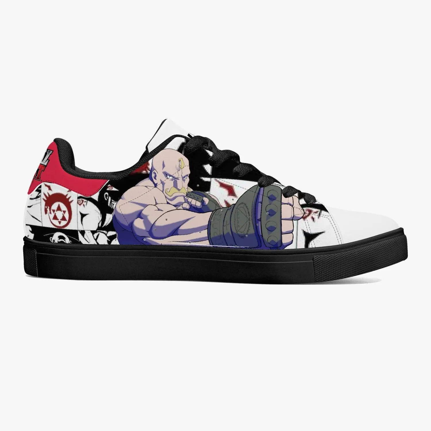 Fullmetal Alchemist Alex Low-Top Skate Anime Shoes