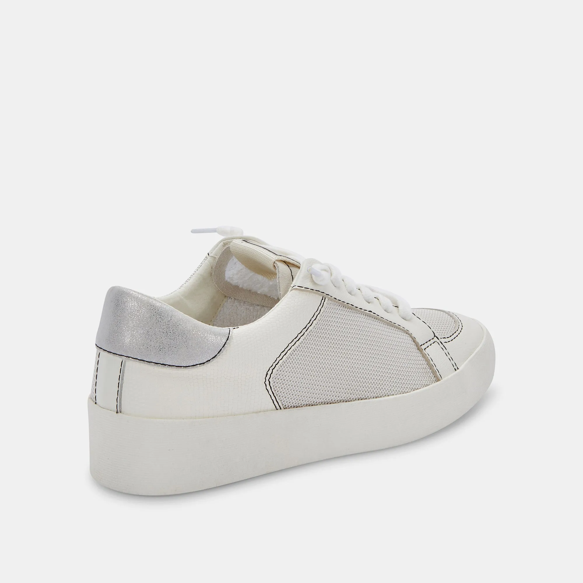 LEDGER SNEAKERS OFF WHITE LEATHER
