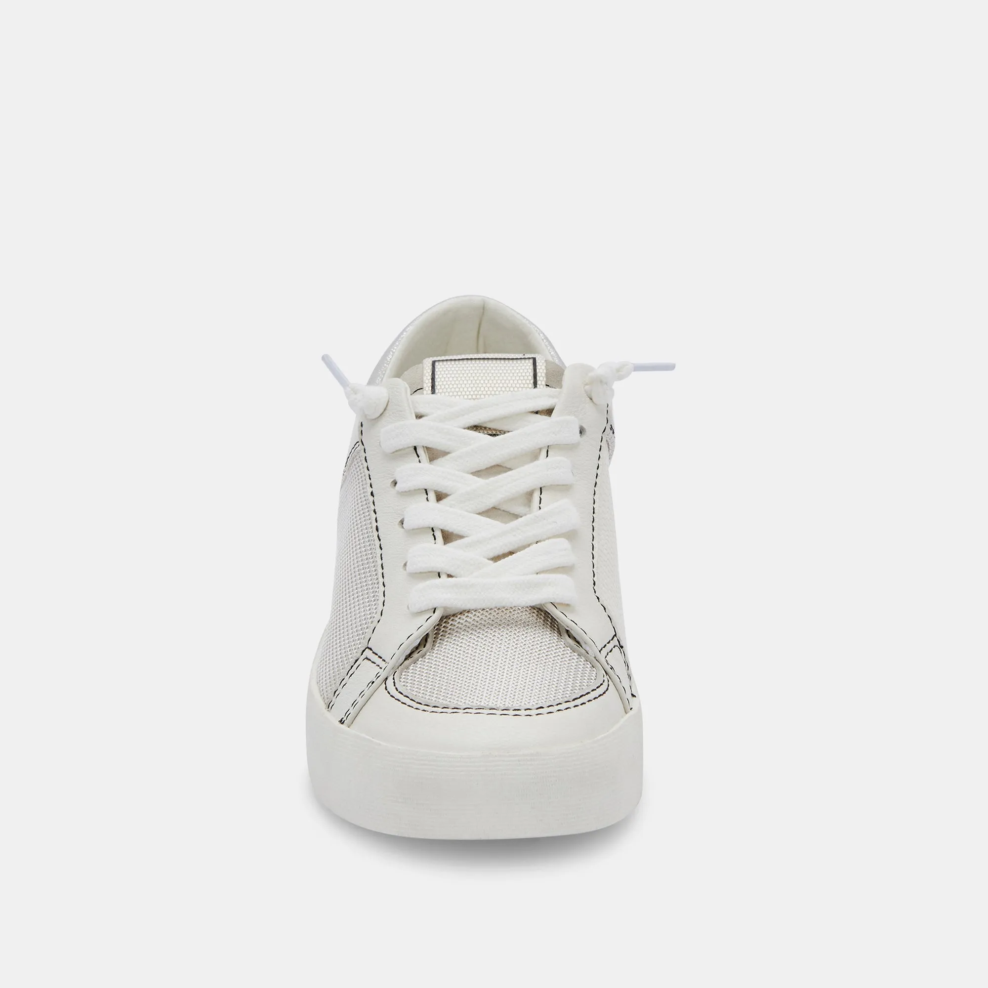 LEDGER SNEAKERS OFF WHITE LEATHER