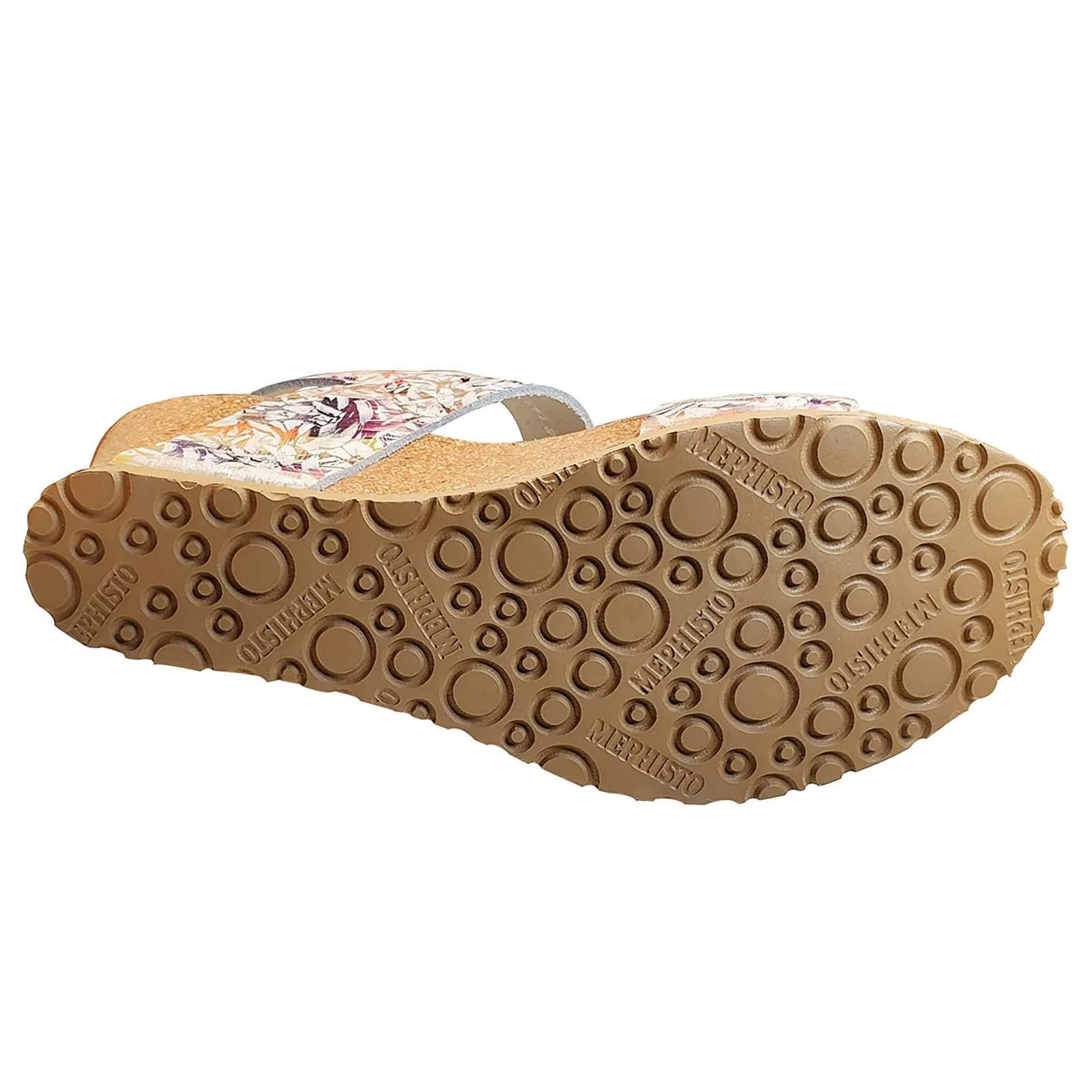 Lissia Printed Leather Women's Wedge Sandals