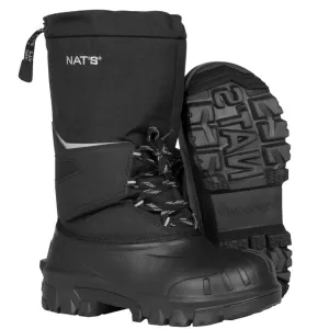 Nats Men's Winter Work Boots R917 | Nylon EVA Ultra-Light, Plain Toe, Removable Primaloft® Liner, -85°C Rated, Front Lacing, Ankle Reinforcement | Limited Sizes
