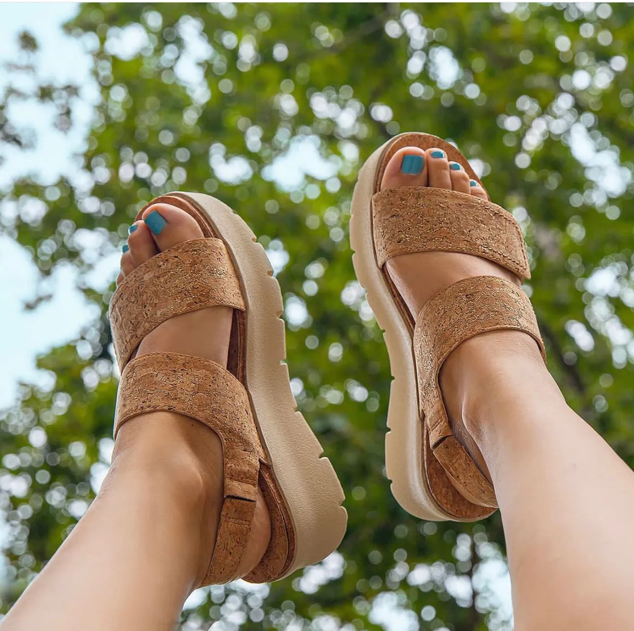 OTBT - MONTANE in CORK Platform Sandals