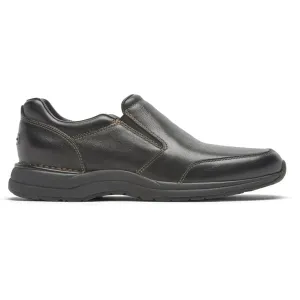 Rockport Men's Edge Hill ll Goretex Slip Ons- Black