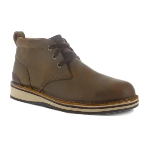 Rockport Men's Prestige Point Steel Toe Chukka Work Shoe - Brown - RK2801