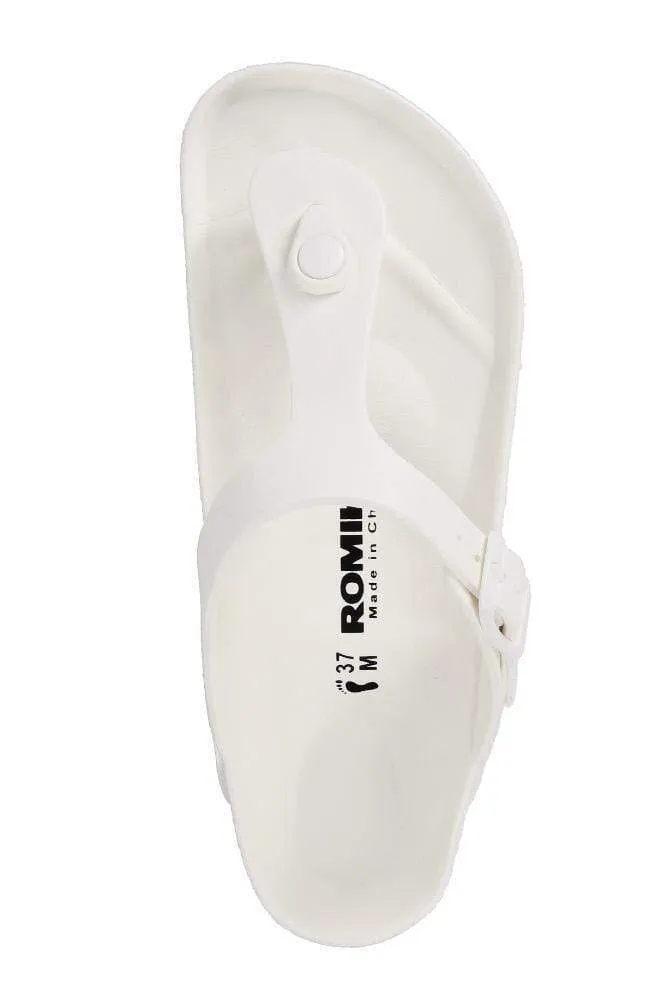 Romika Women's Roemer 07 EVA Sandals- White