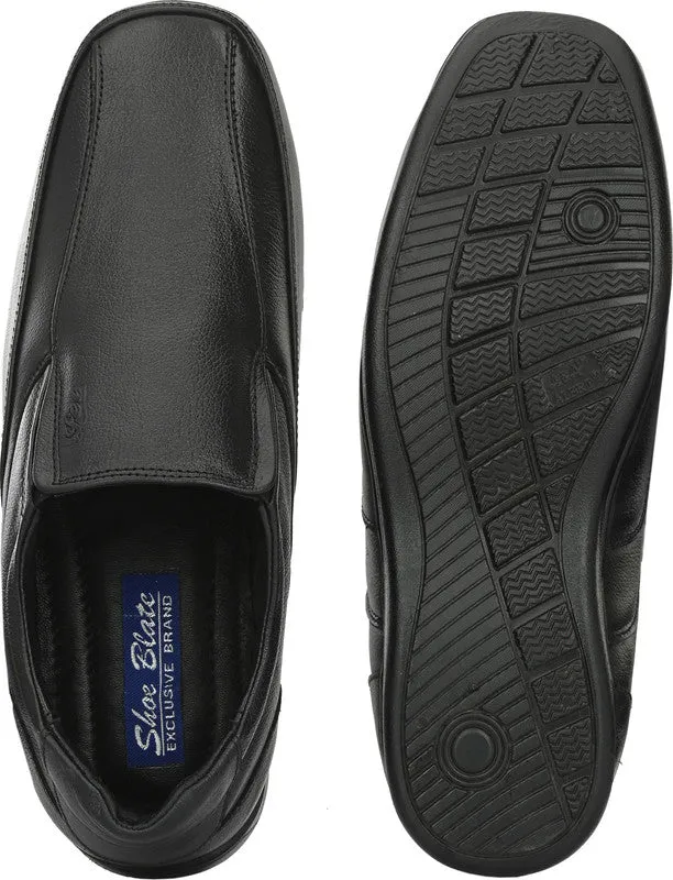 SHOE BLATE 100% Geniune Leather Partywear| Wedding| Office |Formal Slip on Shoes For men Loafers For Men