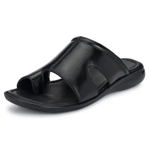 Sophisticated Relaxation: Men's Leather Slip-Ons