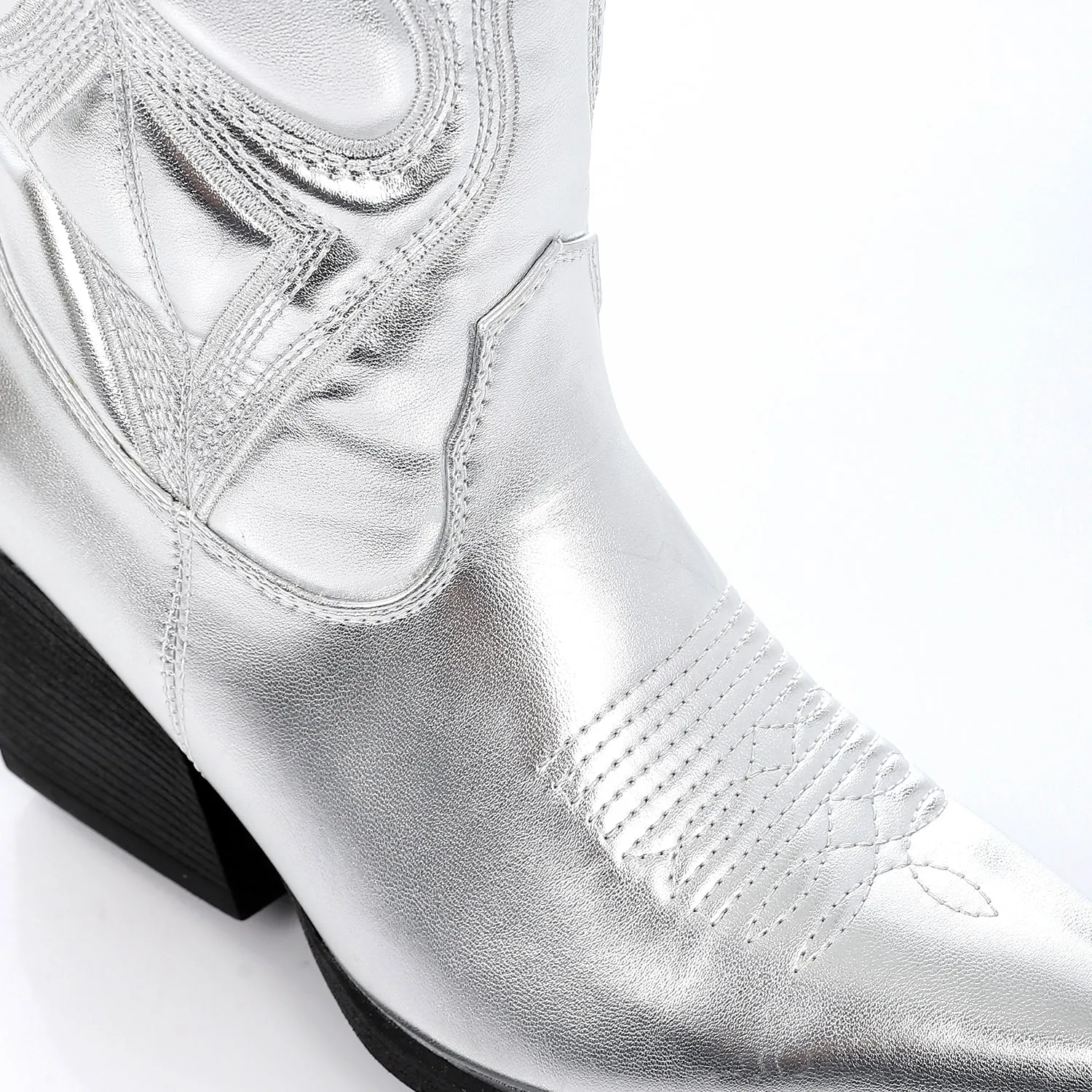 SUN-DVTF-003 Mid Heel Cowboy Boot