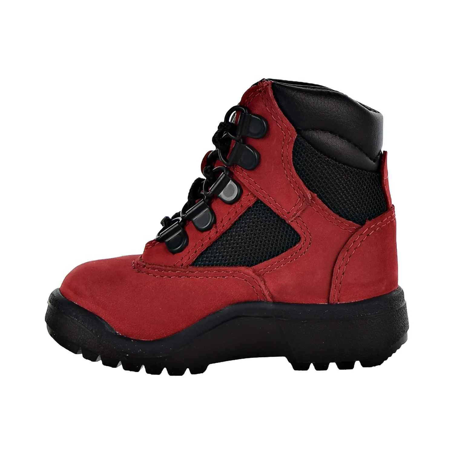 Timberland 6" Field Boot Toddler Shoes Red/Black