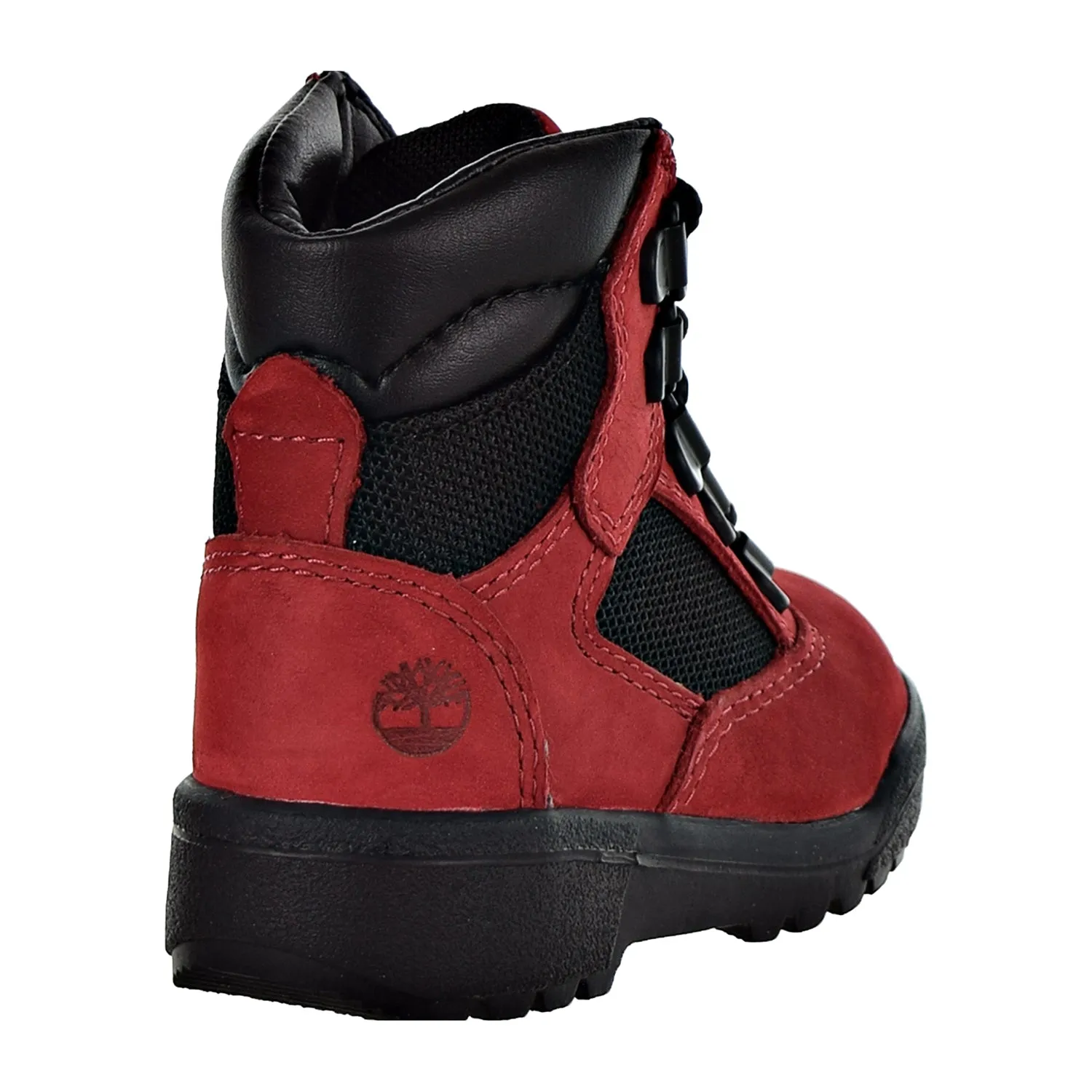 Timberland 6" Field Boot Toddler Shoes Red/Black