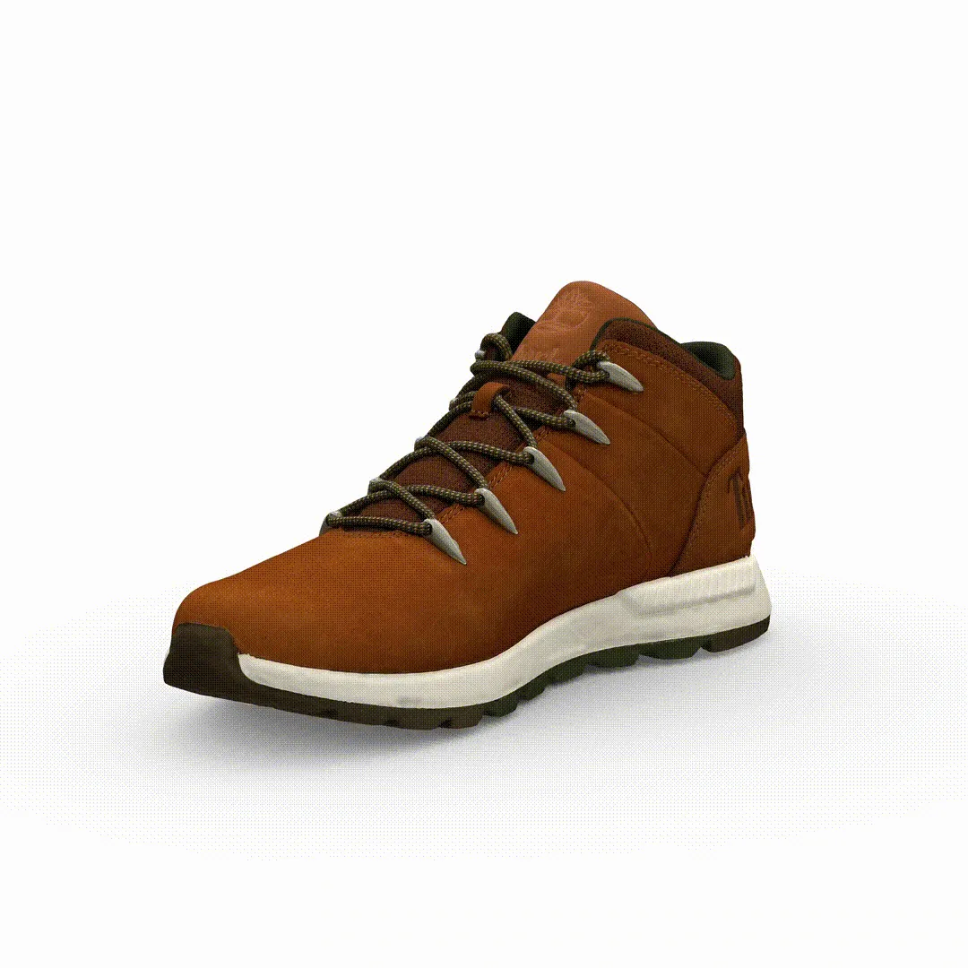 Timberland Sprint Trekker Mid Men's Boots | Saddle Nubuck (Model TB 0A25DCF13)