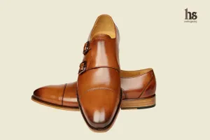 Toecap Double Strap Monk