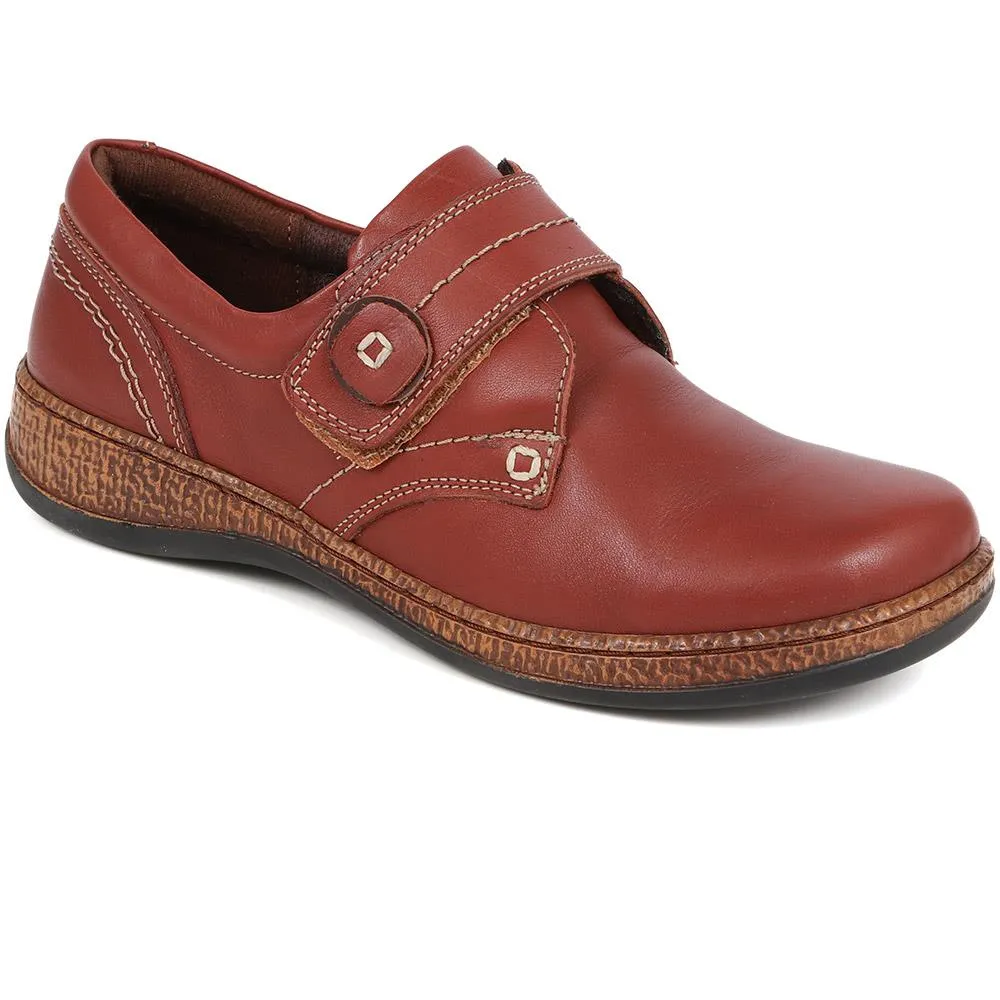 Touch-Fasten Monk Shoes - HAK40019 / 326 617