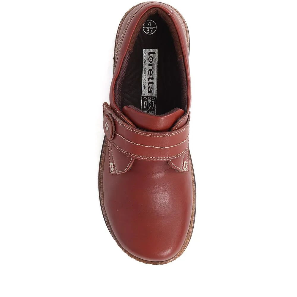 Touch-Fasten Monk Shoes - HAK40019 / 326 617