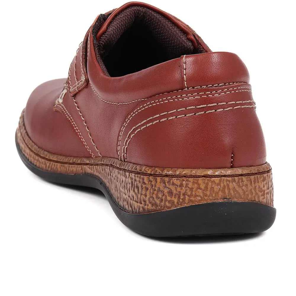 Touch-Fasten Monk Shoes - HAK40019 / 326 617