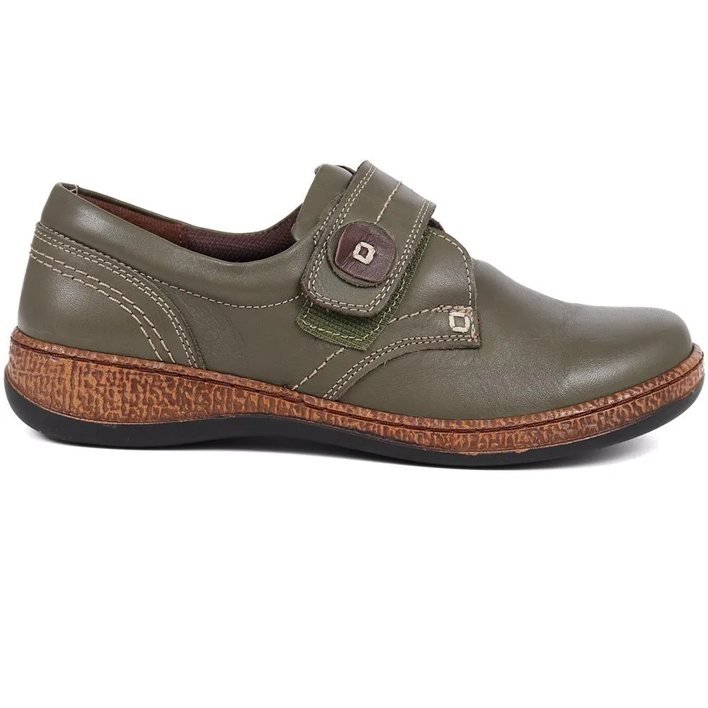 Touch-Fasten Monk Shoes - HAK40019 / 326 617