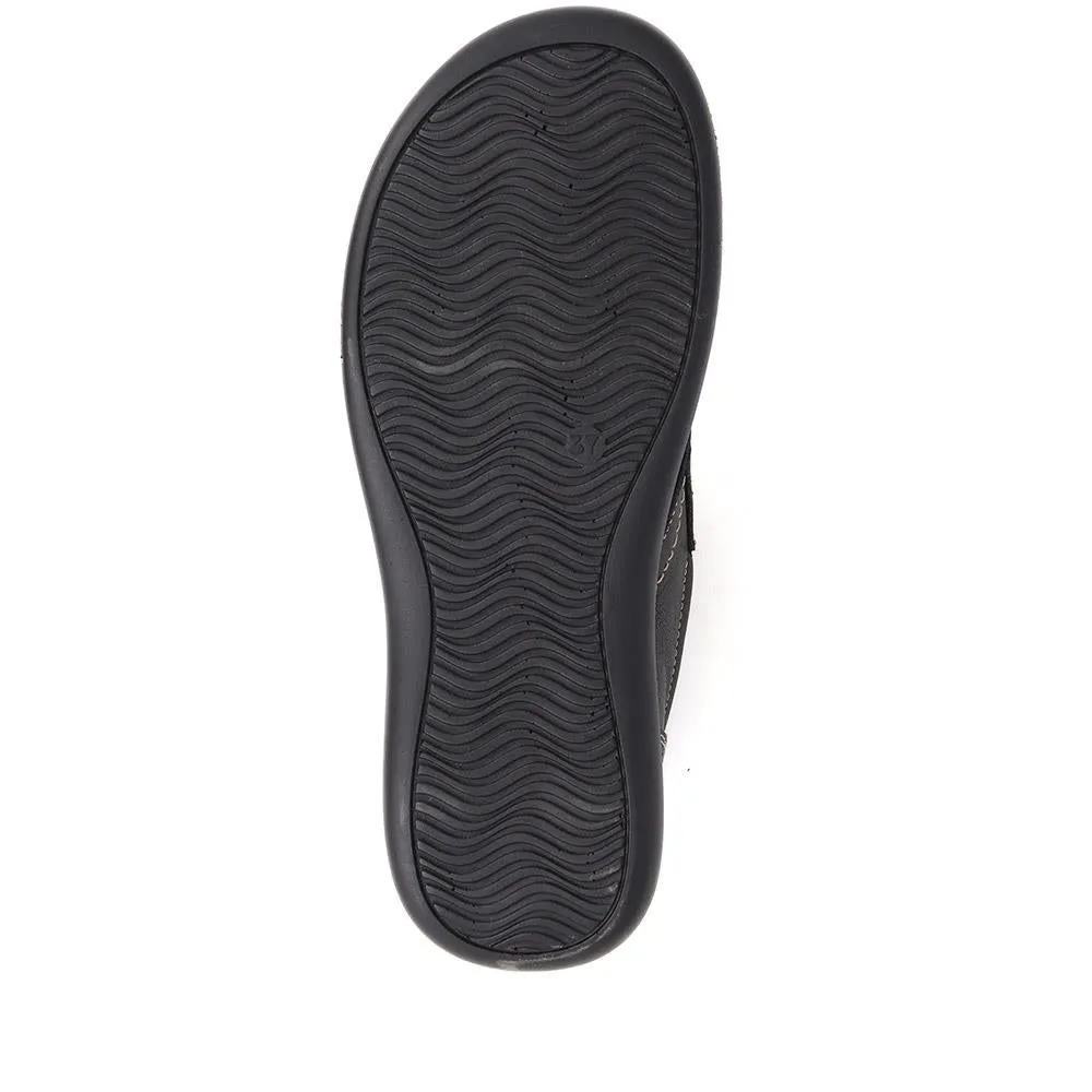 Touch-Fasten Monk Shoes - HAK40019 / 326 617