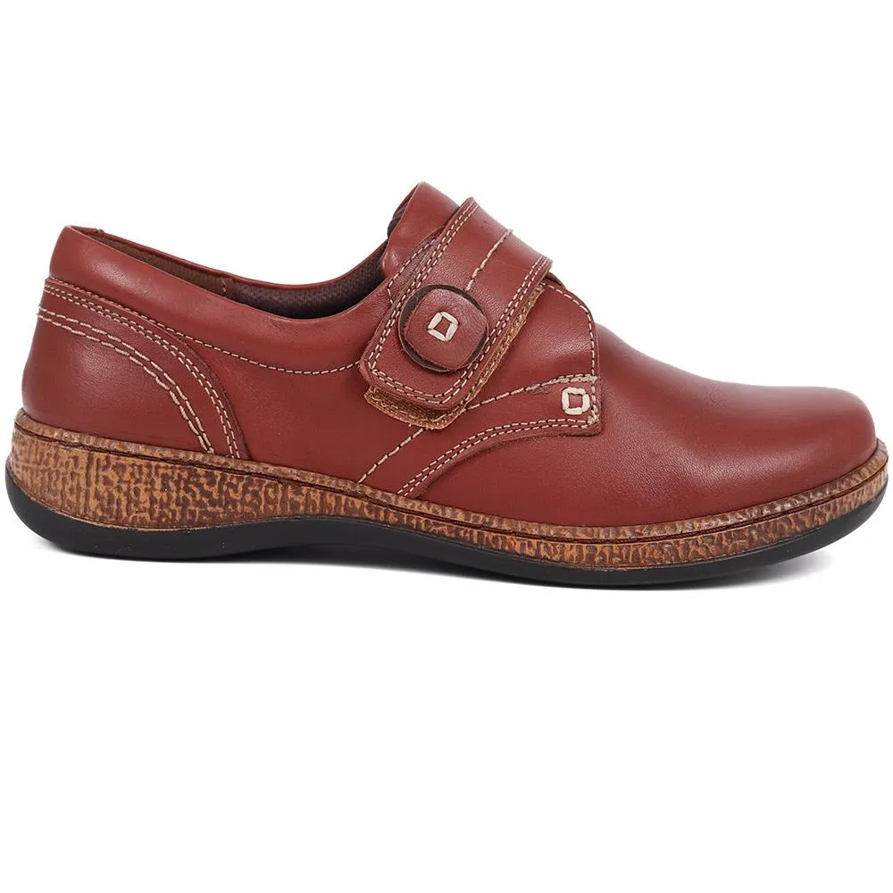 Touch-Fasten Monk Shoes - HAK40019 / 326 617