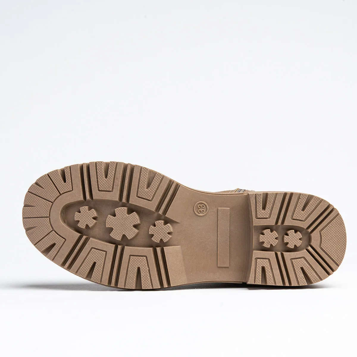 Wojtyłko Girls' Beige Insulated Ankle Boots | 5Z23013I